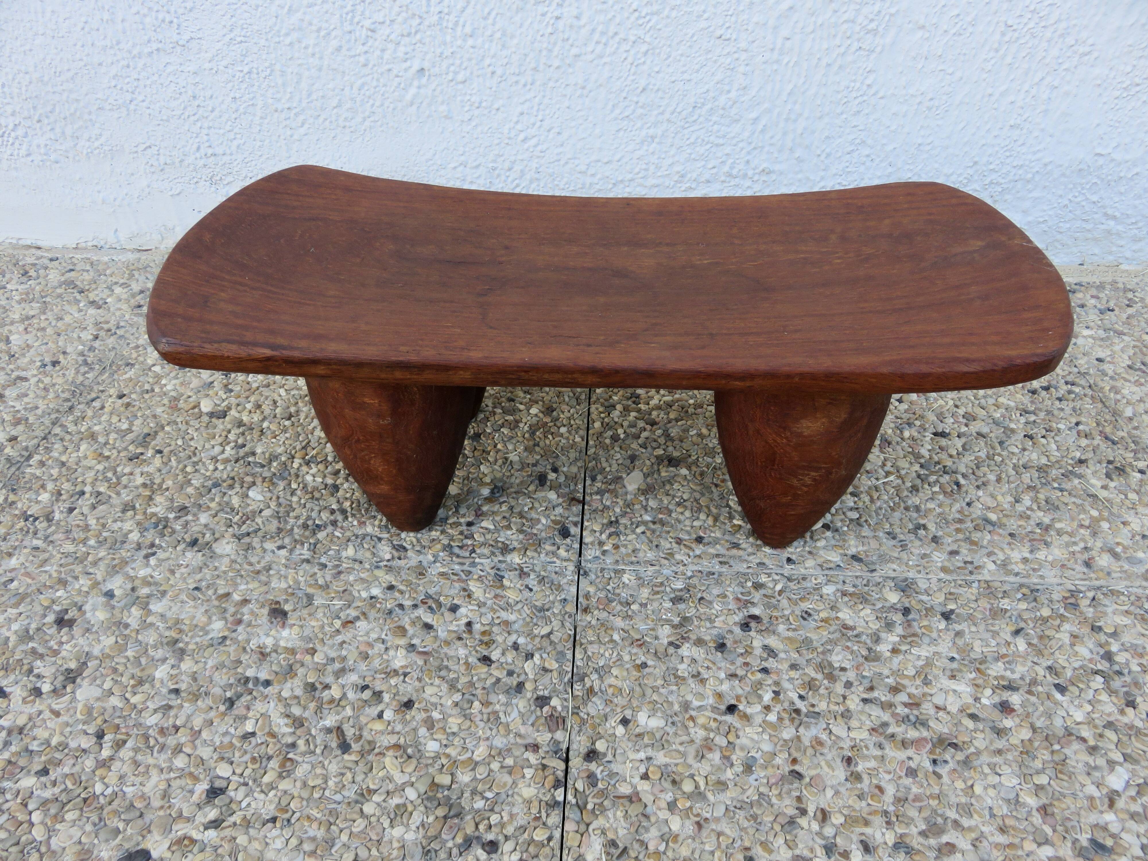 Grand tabouret Senoufo, Burkina Faso, années 60