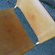 Chaise cantilever en cuir