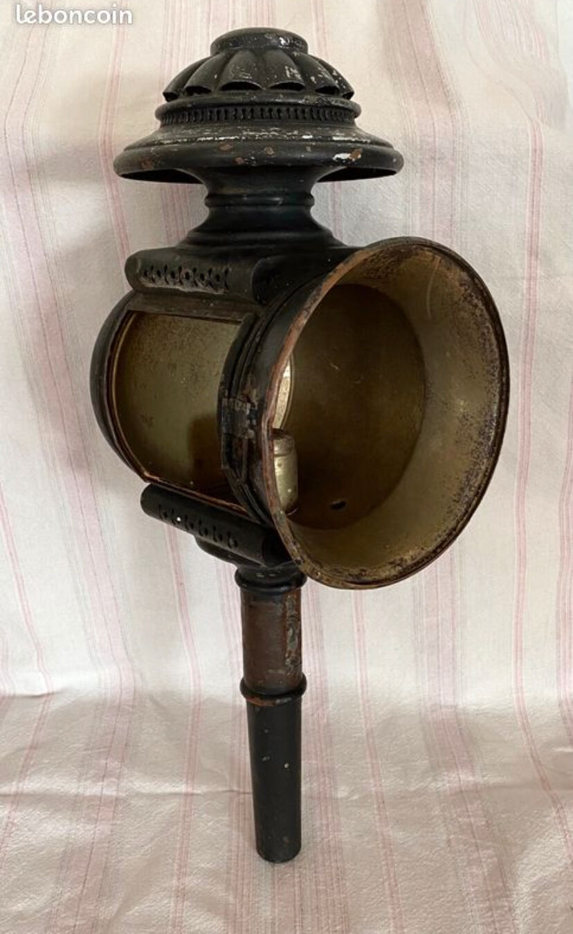 Antique carriage lamp - vintage lantern