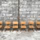Series of 6 vintage Casala chairs