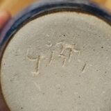 Stoneware vase signed GRM (Guy-Roland MARCY)