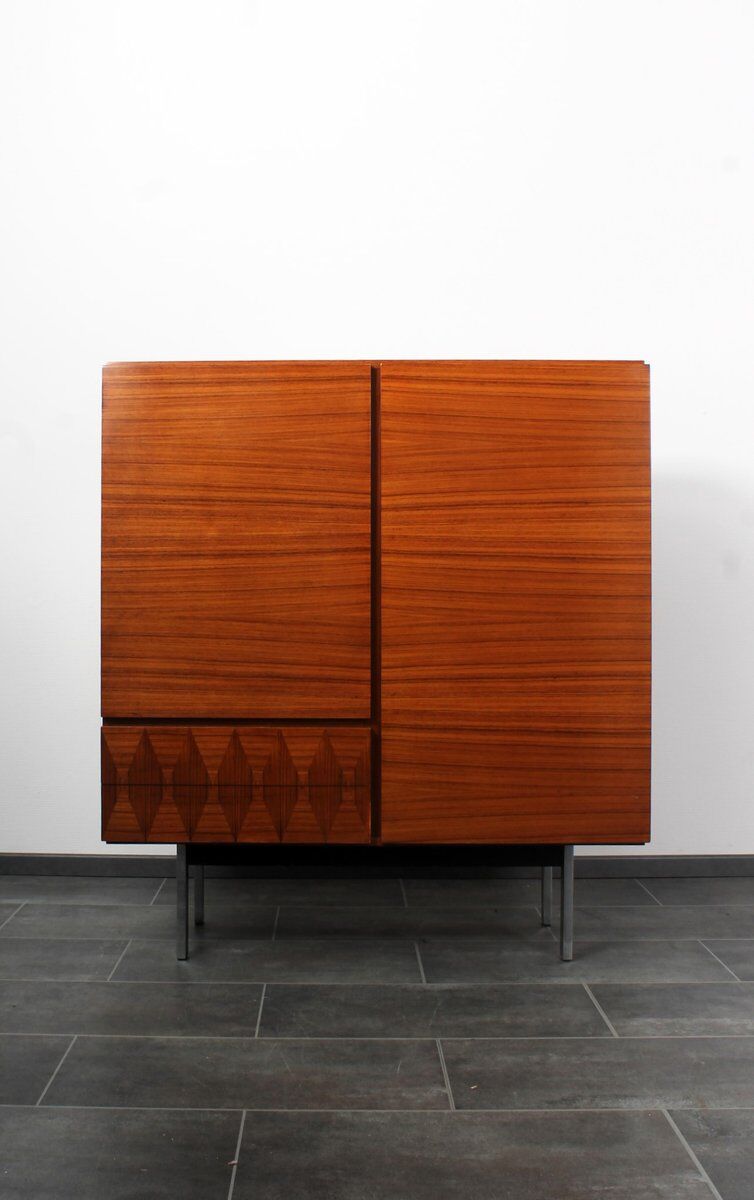 Rosewood highboard by Musterring International, 1960s