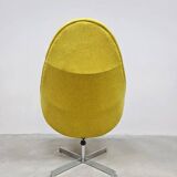 Vintage Dutch design swivel lounge chair