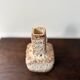 Vase en céramique fat lava années 60 marron et beige pays bas