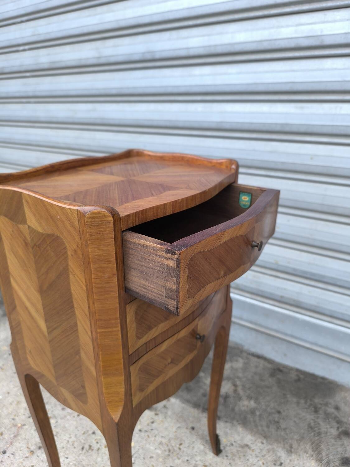 Louis XV style bedside table