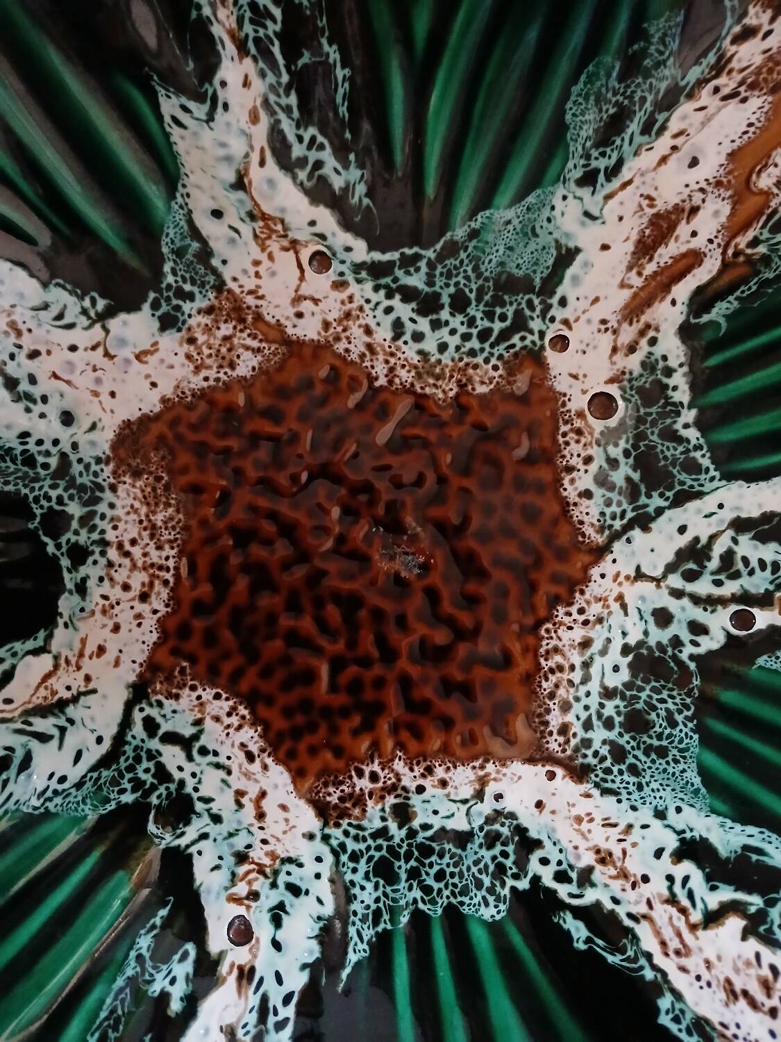 Coupe à fruits ancien Vallauris 