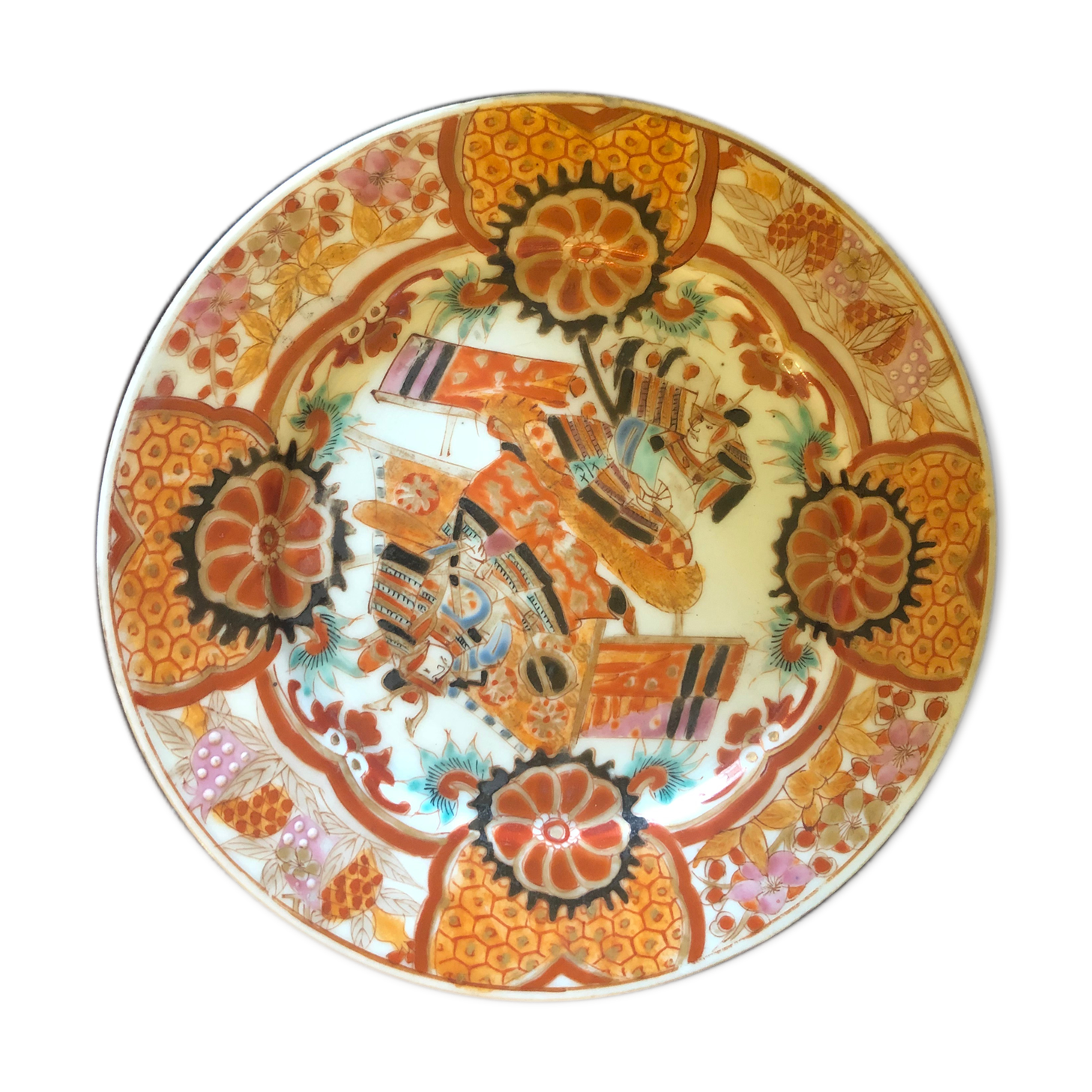 Canton Chinese porcelain plate