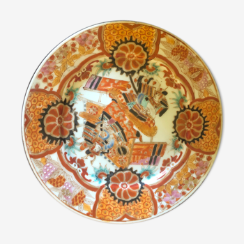 Assiette porcelaine chinoise de Canton