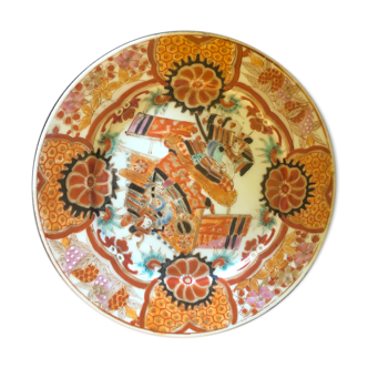 Assiette porcelaine chinoise de Canton