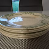 Series of 6 plates