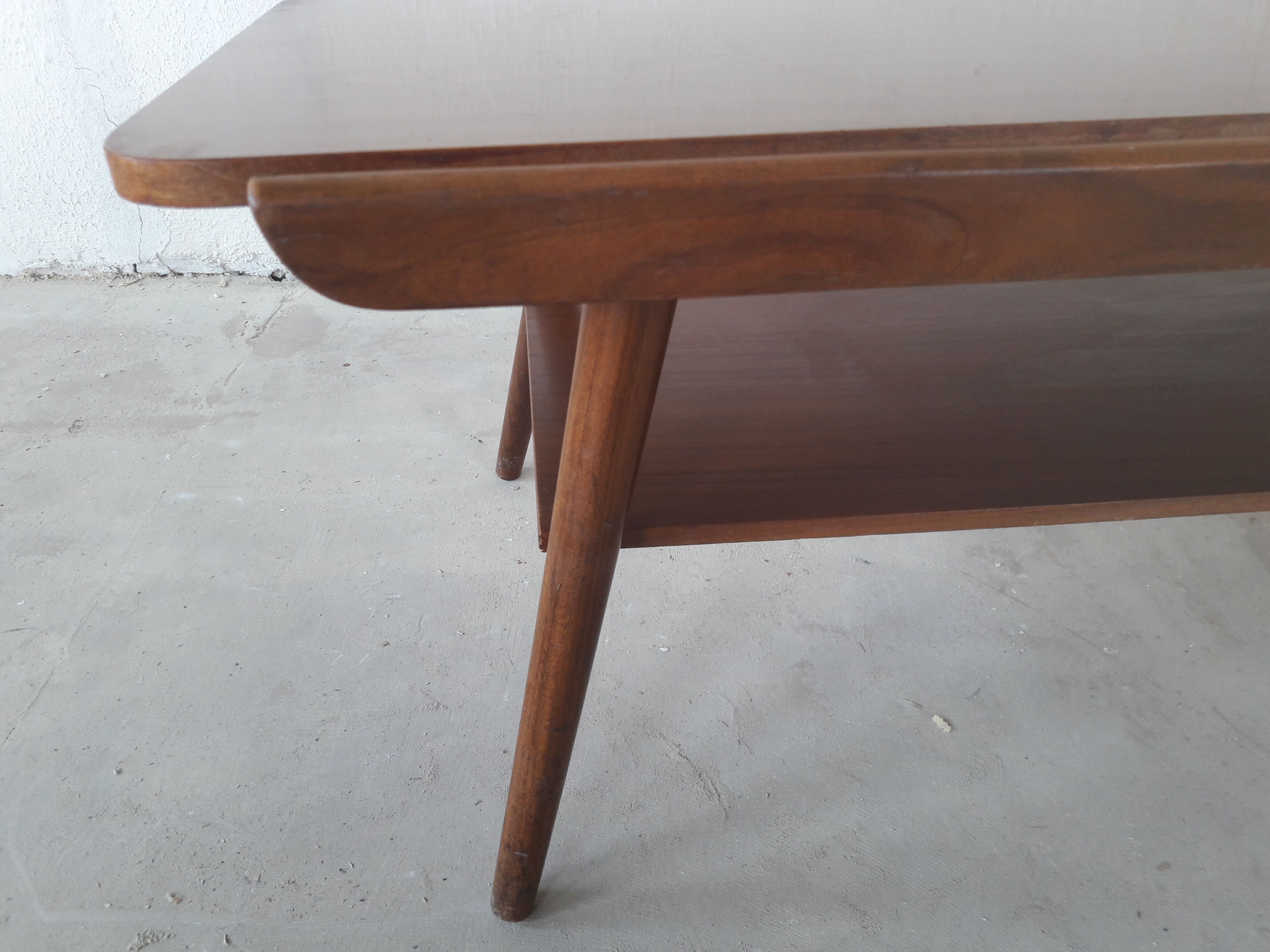 70 teak coffee table