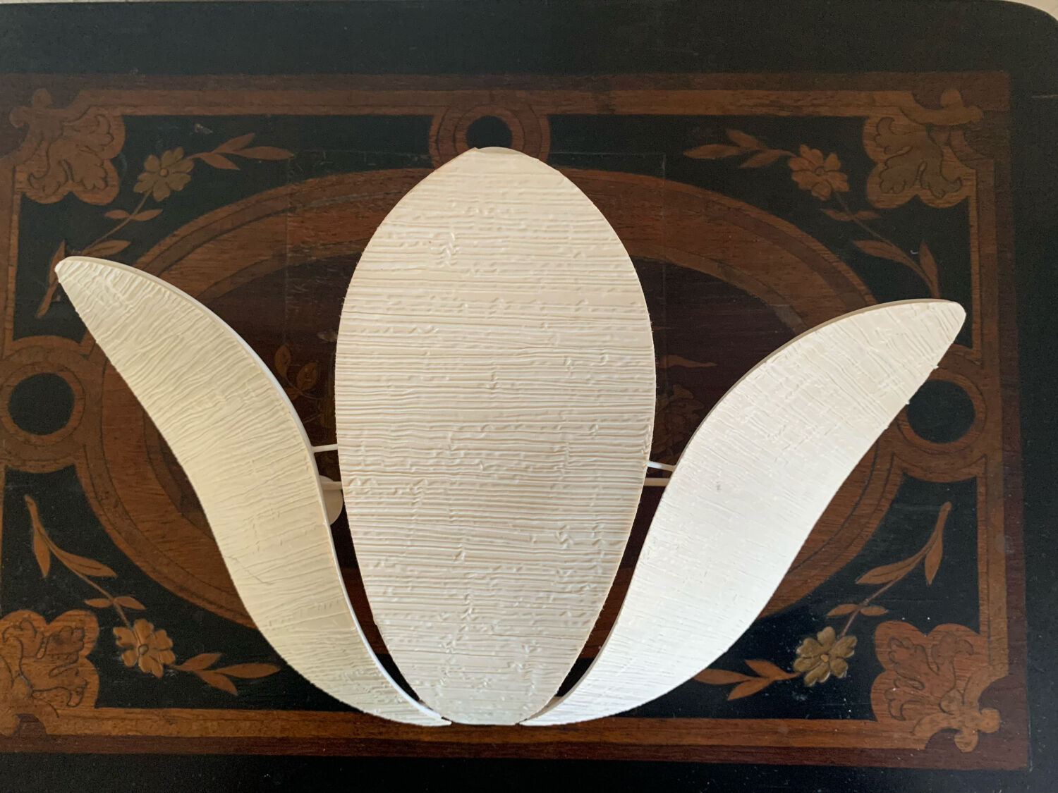 Applique métal lotus vintage