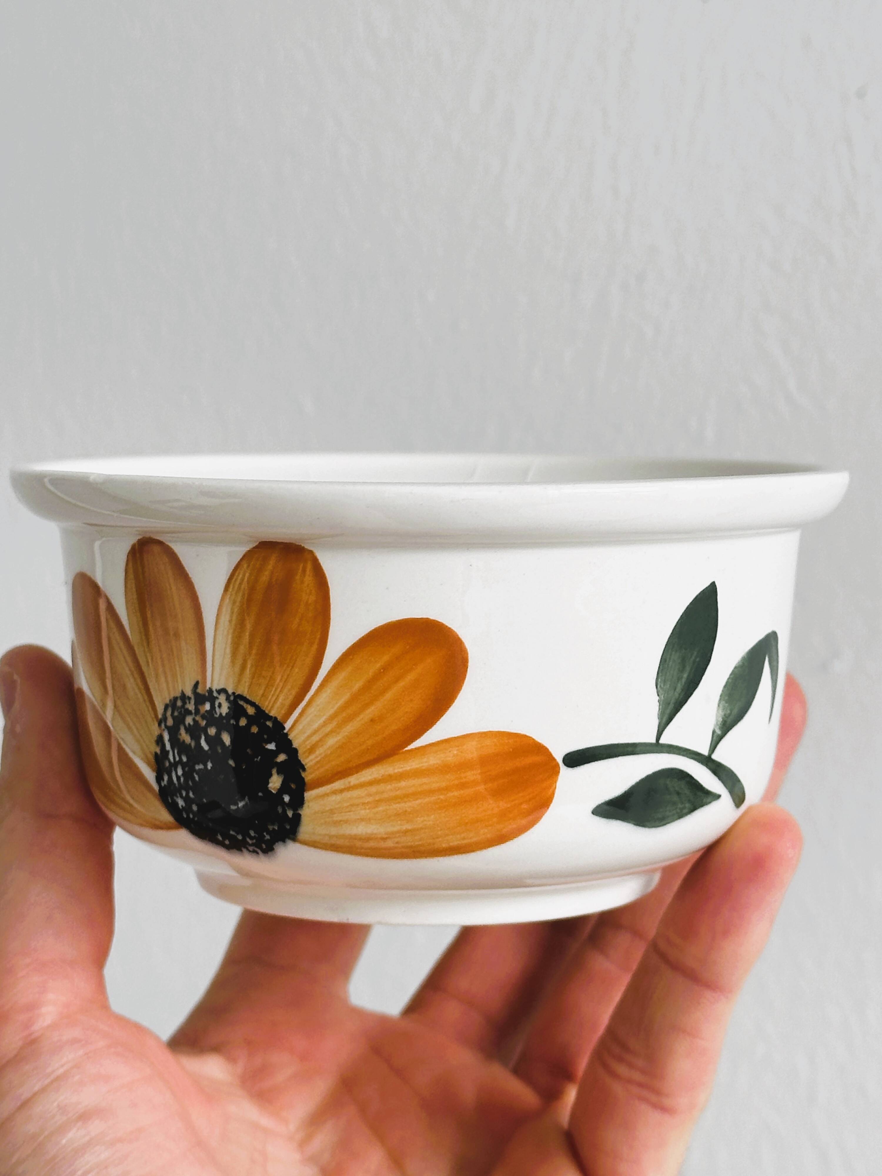 Bowl, flower dish, GIEN, France.