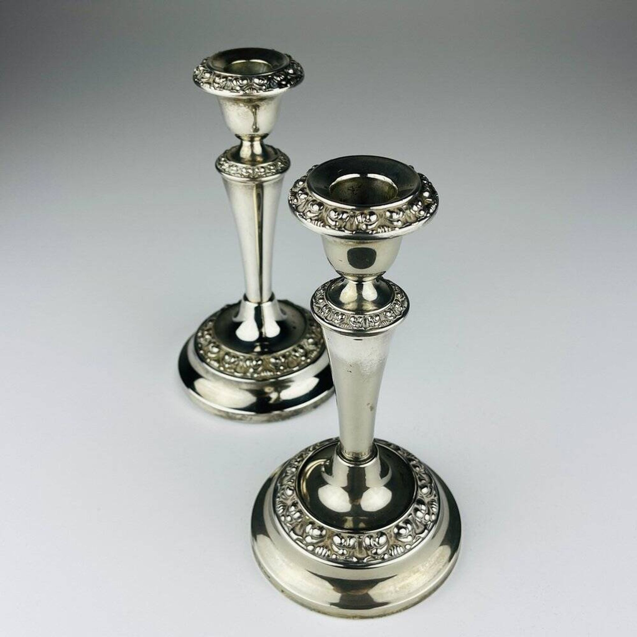 Chandeliers en argent plaqué d'Ianthe, Angleterre, années 1950, lot de 2