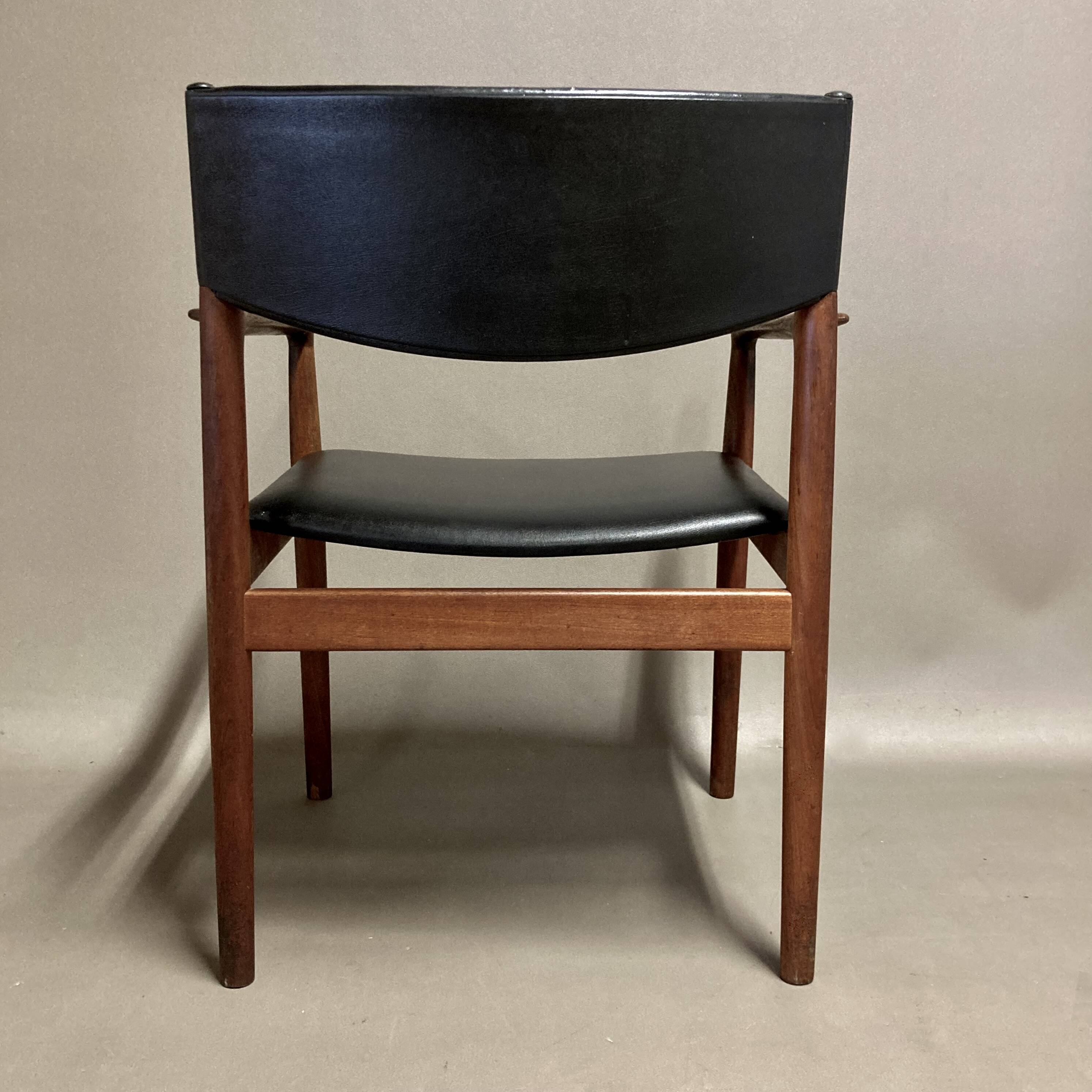 Scandinavian design armchair “erik worts” 1960.