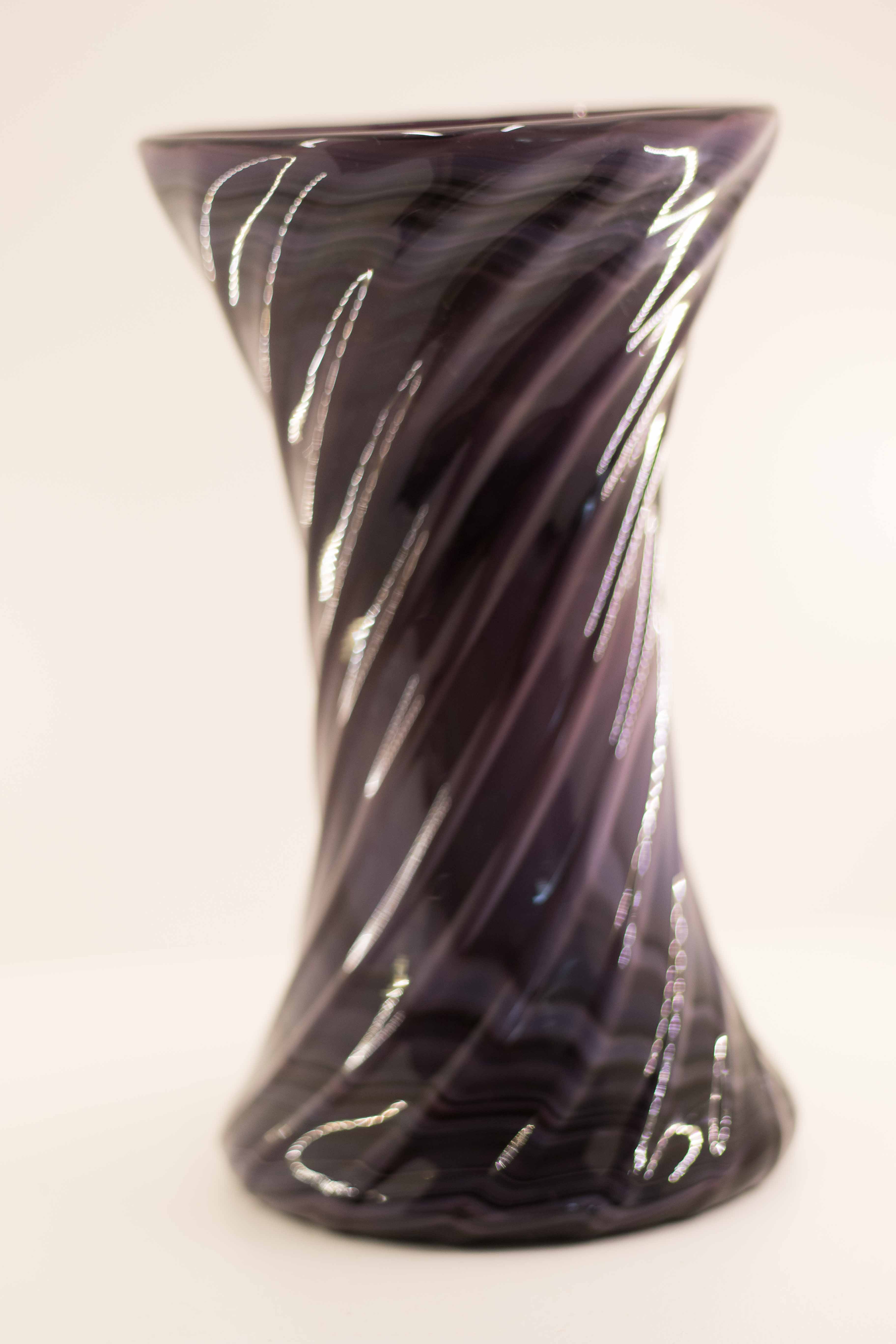 Diabolo old Moor purple flame vase