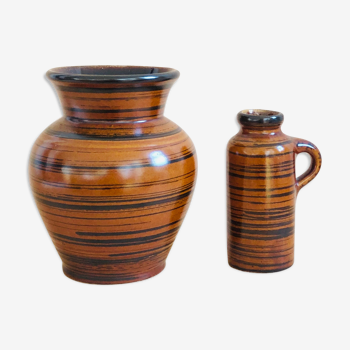 Marzi and Remy ceramic vase duo