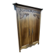 Louis XV Wardrobe in Solid Walnut, Late 19th Century