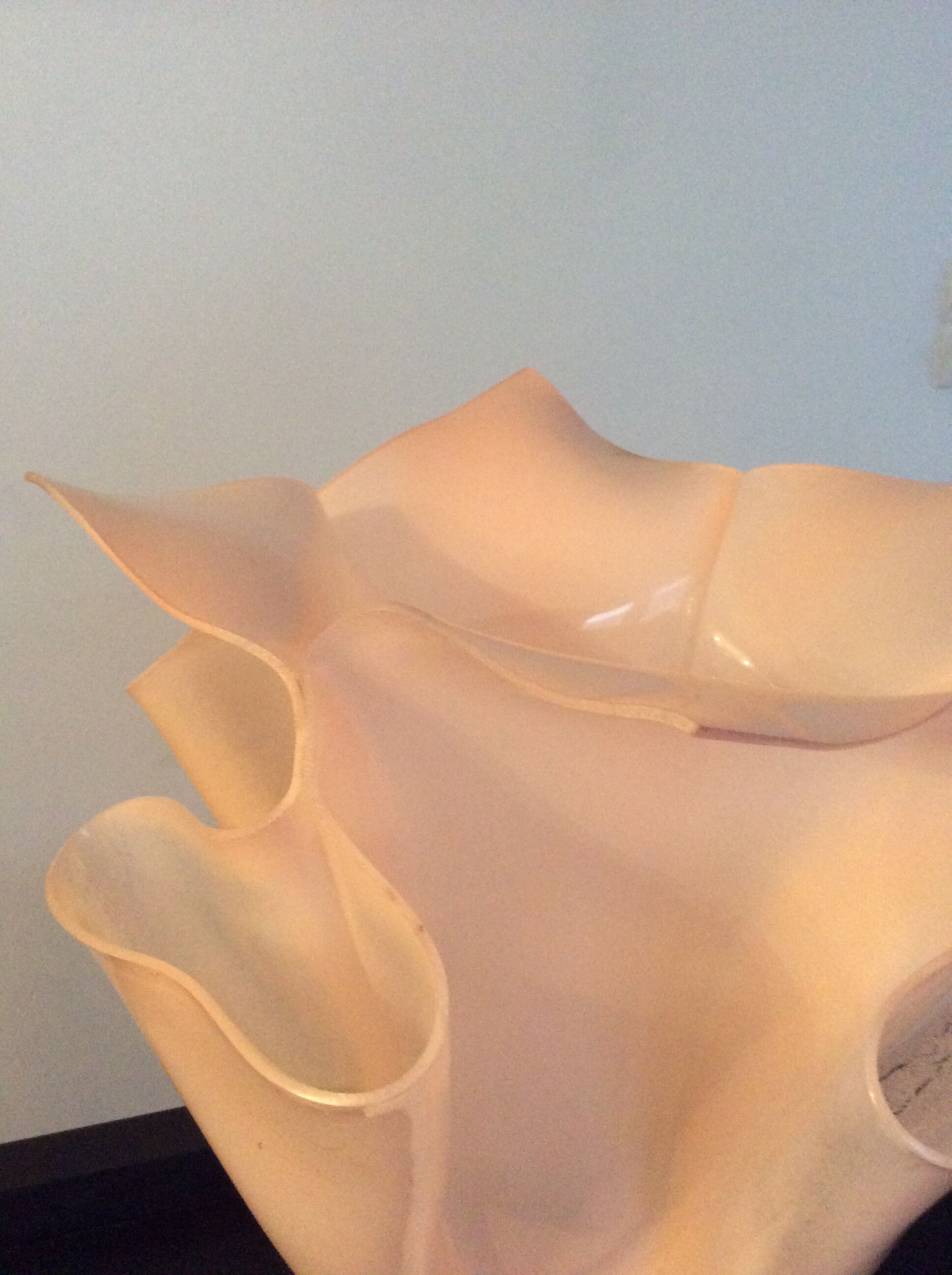 Vintage Soleillade handkerchief lamp from the 80s