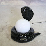 Vintage cobra snake lamp