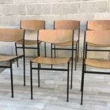 ♻️ Set of 6 chairs designed by designer Gijs van der sluis.