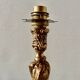 Paire de lampes en laiton vintage
