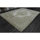1970s Vintage Persian Handmade Wool Cotton Beige Area Rug 284x374