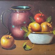 Oil on canvas signed Violette de Mazia