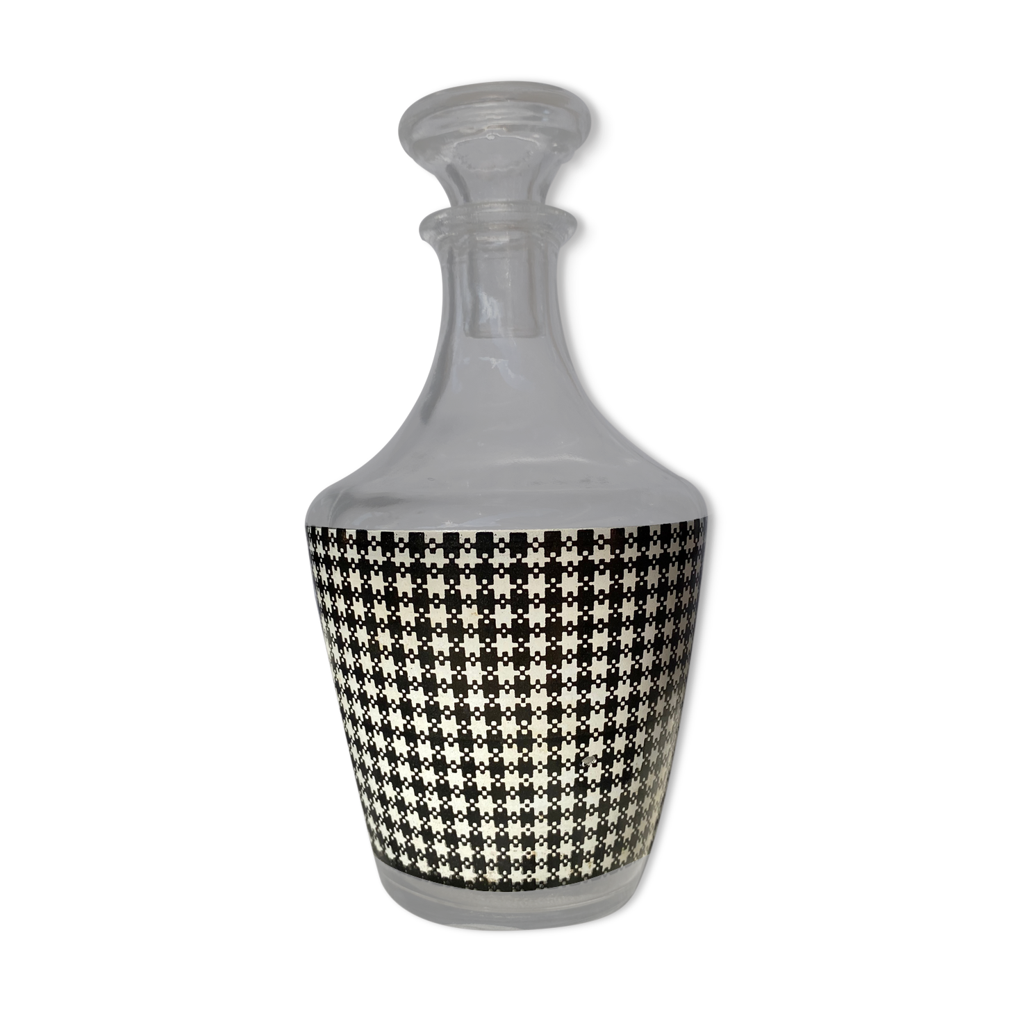 Vintage goosefoot decanter