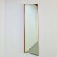 Mid-Century Scandinavian Rectangular Teak Mirror, 1960s