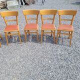 6 bistro chairs from the 40s