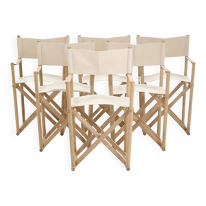 6 chaises pliantes Mogens - koch