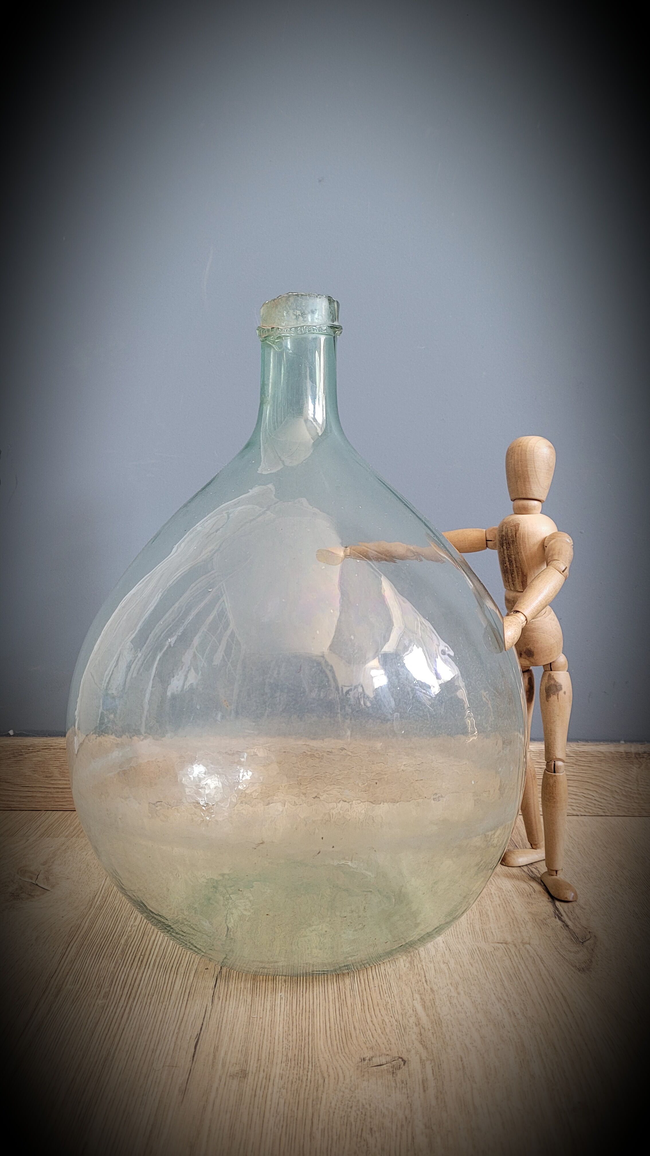 Demijohn 10l bluish