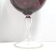Vintage Crimson Hand-Blown Glass Vase, Empoli, Italy