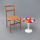 Space Age stool with tulip base, 1960s