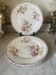Set of five old flat plates Bisto England Model Anson Sp