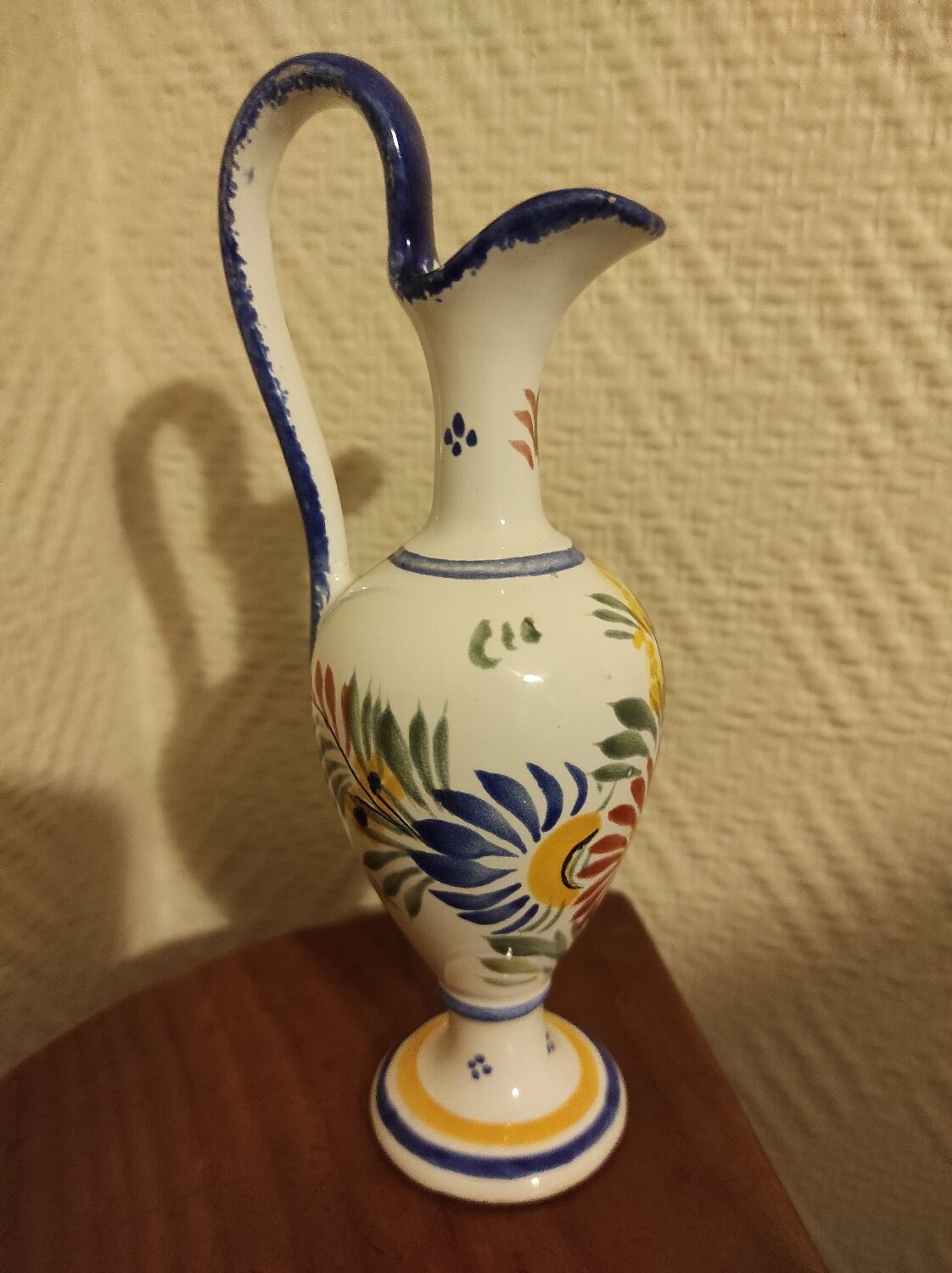 Breton HB Quimper ewer