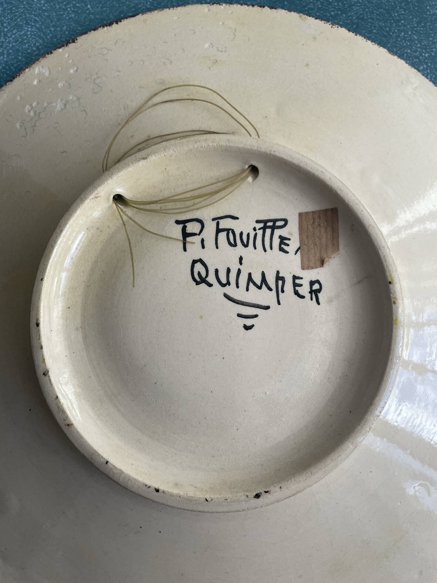 Lot de 2 assiettes Paul Fouillen