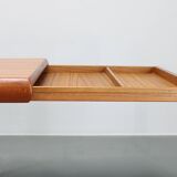 Table basse en teck restaurée par Johannes Andersen des années 1960 pour CFC Silkeborg, Danemark