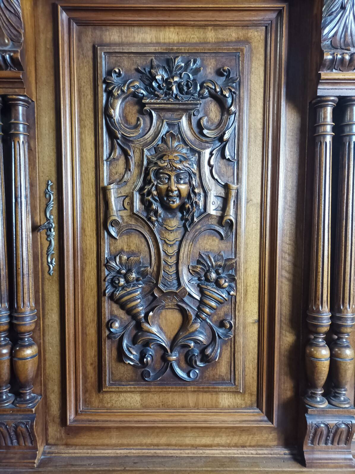 19th Century Walnut Renaissance Buffet