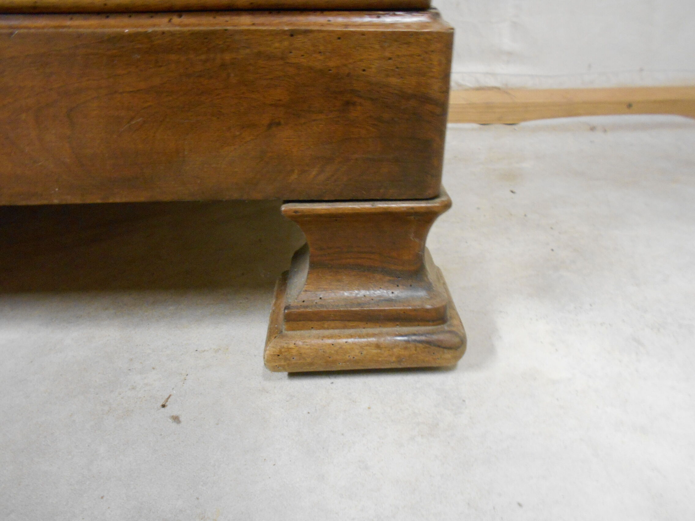 Buffet two bodies Louis Philippe walnut