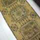 Yellow & Brown Turkish Wool Rug sku 2223