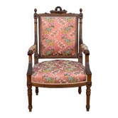 Fauteuil cabriolet de style Louis XVI