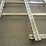 Silver metal underside
