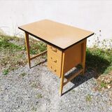 1950s vintage compass foot desk