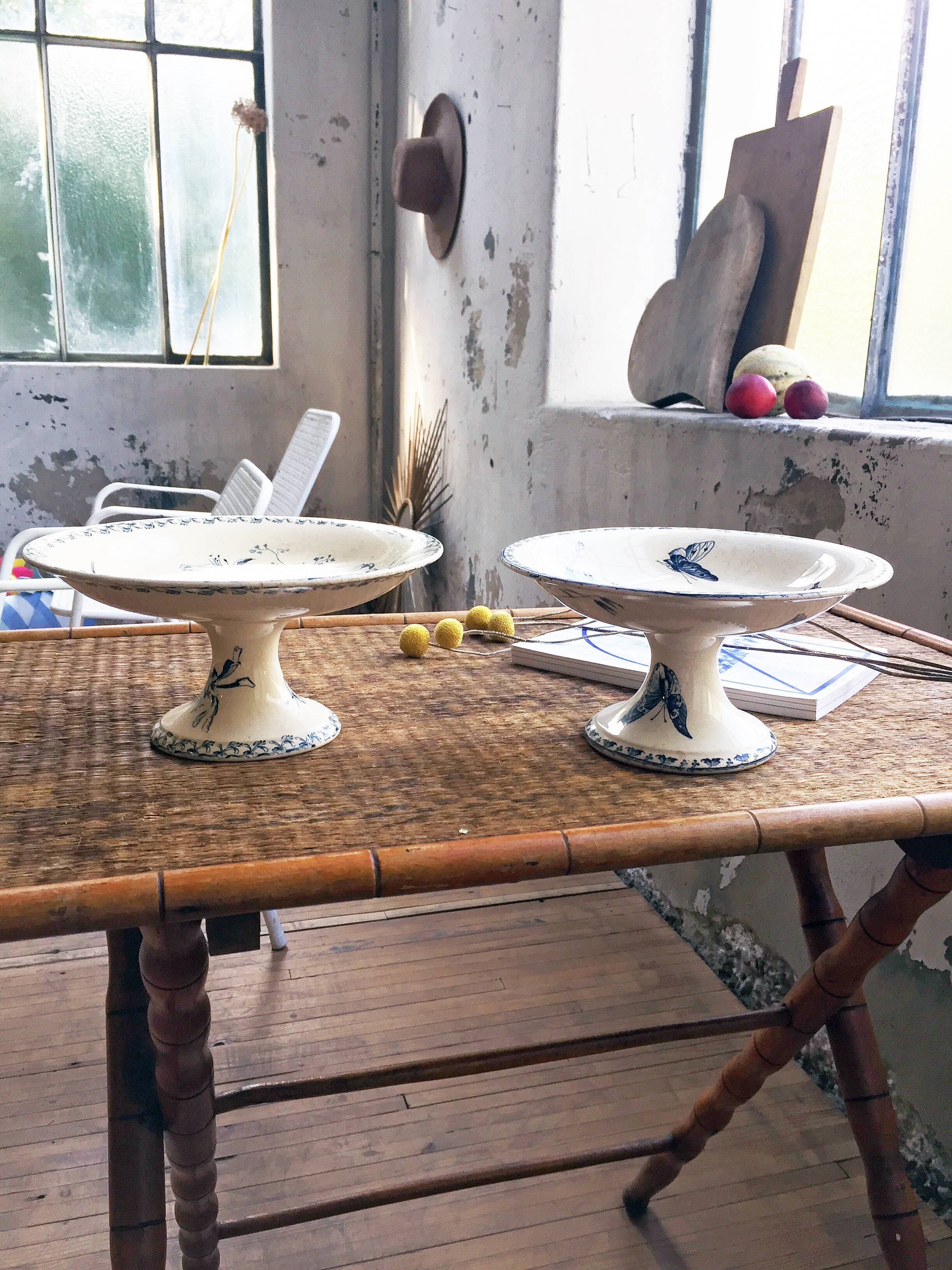 Iron earth compotier