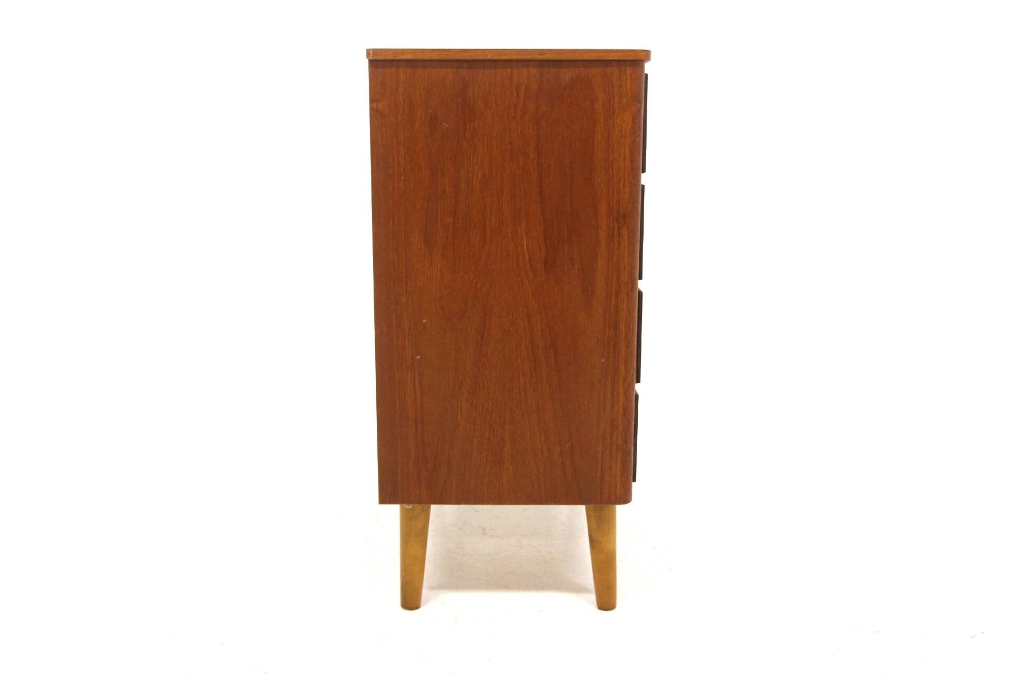 Scandinavian teak chest of drawers, Sweden, 1960