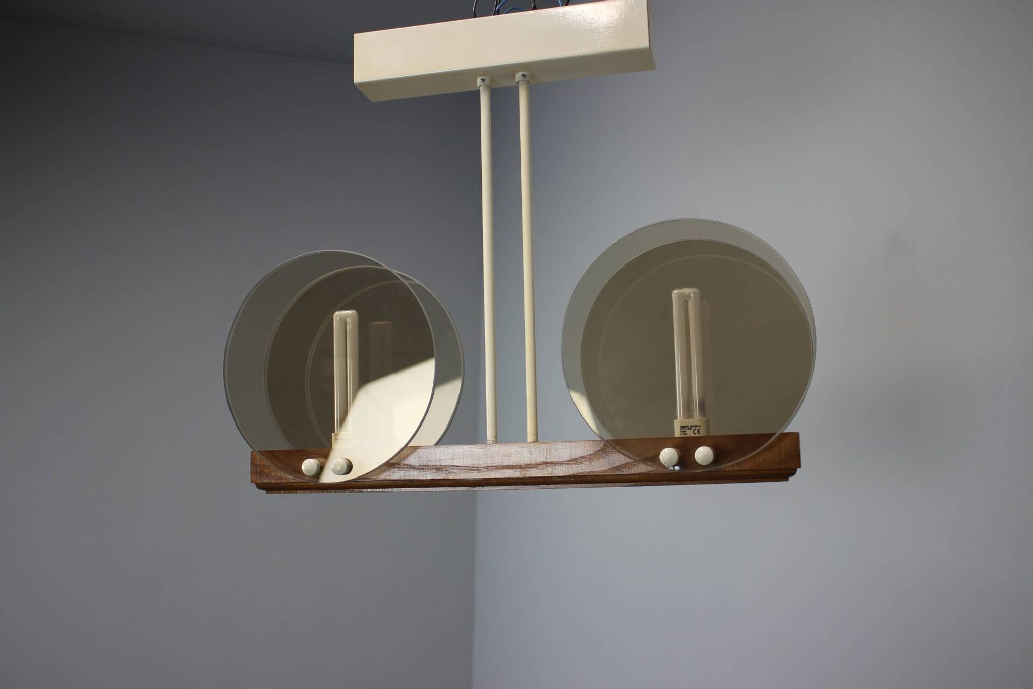 Vintage chandelier by Inva Litomerice, 1980s