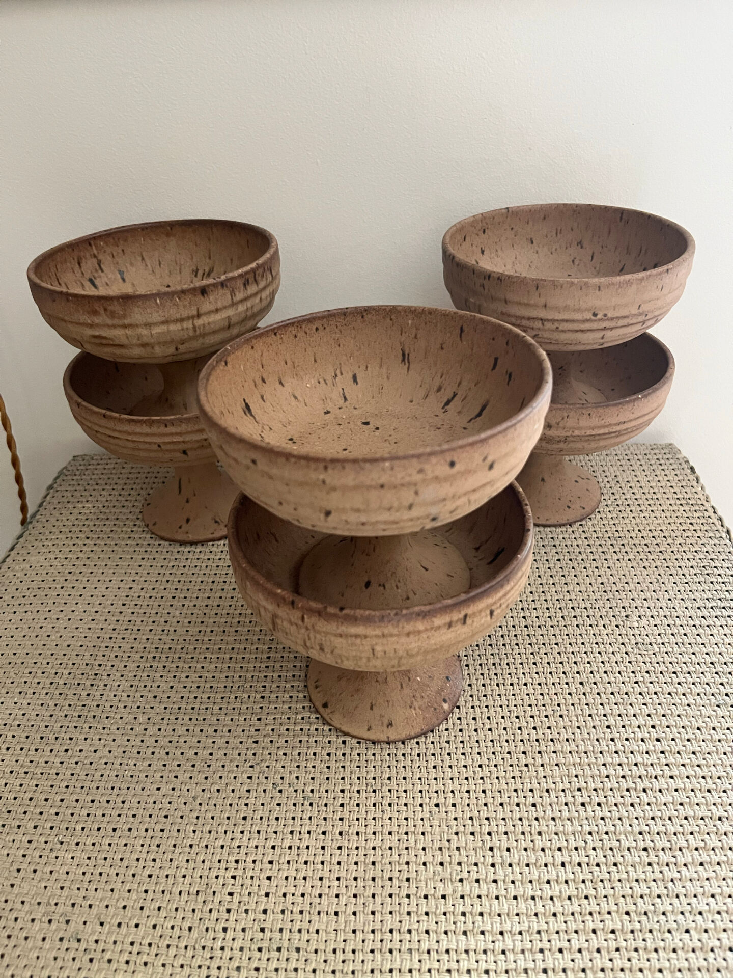6 coupes en grès