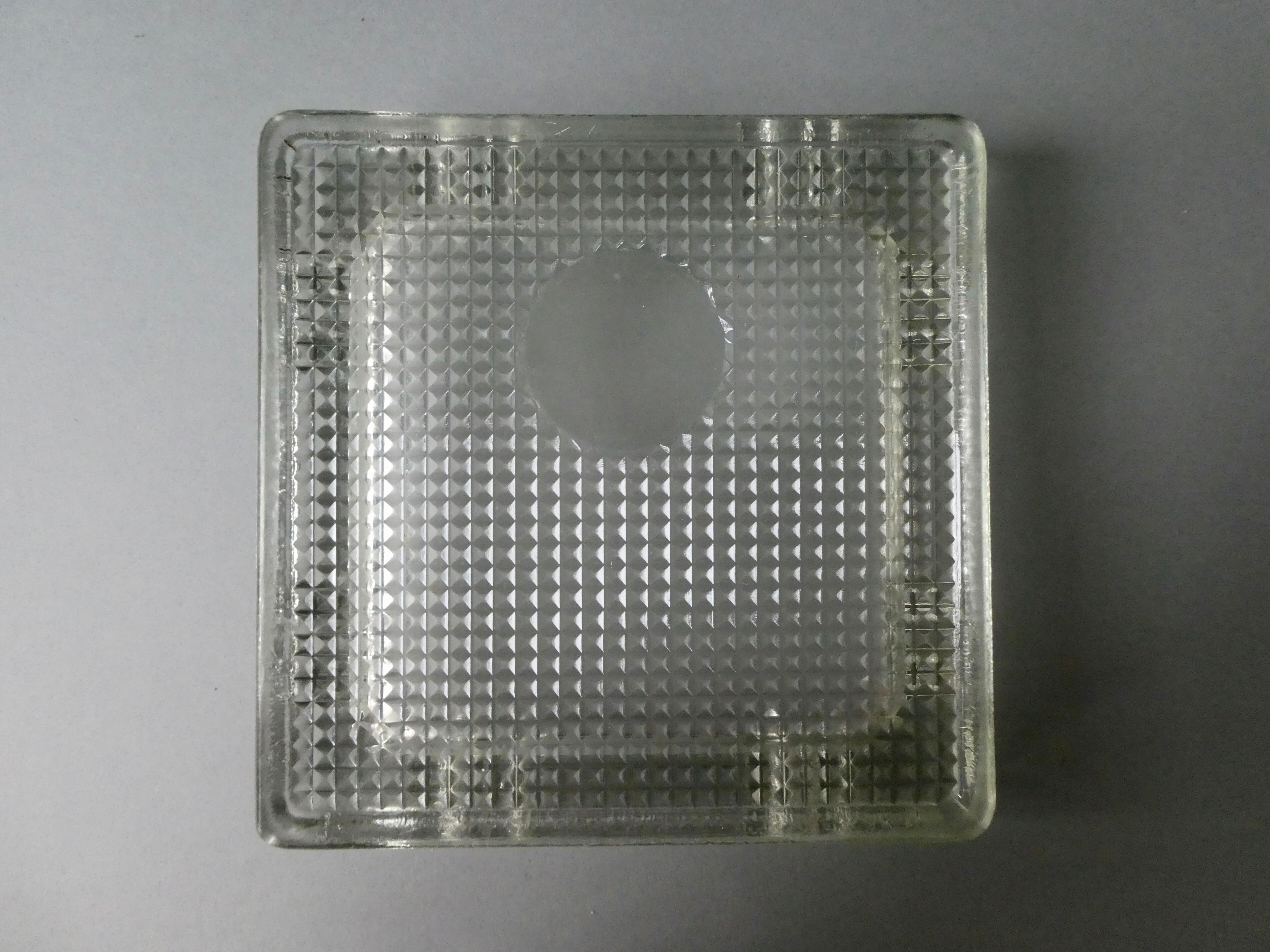 Glass trinket bowl 1960s